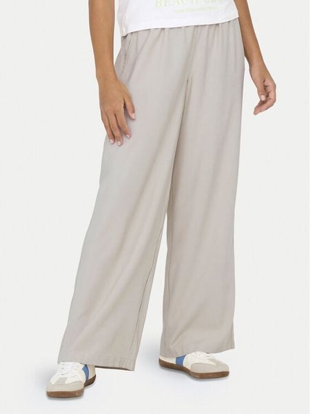 ONLY Spodnie materiałowe Aris 15337956 Beżowy Straight Fit. Brązowe spodnie materiałowe Only, m, bez wzorów, z materiału. Za 108.99 zł.