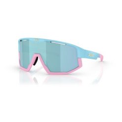 Okulary przeciwsłoneczne Bliz Fusion Small. Niebieskie okulary przeciwsłoneczne BLIZ, bez wzorów, sportowe. Za 339.99 zł.