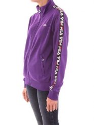 Damska bluza Fila Women Talli Track Jacket 687069-A033. Fioletowe bluzy Fila, xs, bez wzorów, z materiału, bez kaptura. Za 183.27 zł.