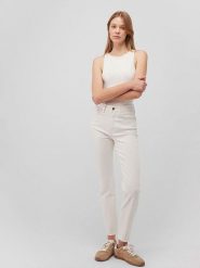 MAVI Dżinsy "Star" - Skinny fit - w kolorze białym rozmiar: W32/L27. Białe jeansy Mavi, l, bez wzorów, z podwyższonym stanem. Za 115.45 zł.