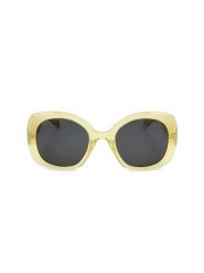 Polaroid Damskie okulary przeciwsłoneczne w kolorze żółto-czarnym rozmiar: 52. Czarne okulary przeciwsłoneczne Polaroid, bez wzorów, z tworzywa sztucznego. Za 144.95 zł.