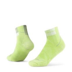 Skarpetki Buff COOLNET® QUARTER SOCK CQ LIME S. Zielone skarpety Buff, bez wzorów, z elastanu. Za 99.90 zł.