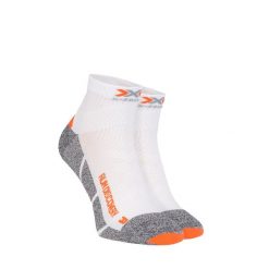 Skarpety biegowe X-Socks Run Discovery 4.0. Białe skarpety X Socks, bez wzorów. W wyprzedaży za 72.00 zł.