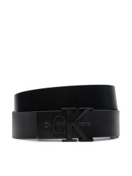 Calvin Klein Jeans Pasek Damski Monogram Hardware 30Mm K60K610281 Czarny. Czarne paski Calvin Klein Jeans, bez wzorów, z jeansu. Za 179.99 zł.