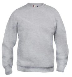 Clique Basic Roundneck Junior bluza junior z okrągłym dekoltem szara melanż –. Szare bluzy CLIQUE, bez wzorów, z bawełny, bez kaptura. Za 140.07 zł.
