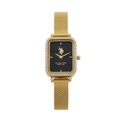 Zegarek U.S. Polo Assn. Żółte zegarki U.S. Polo Assn., złote. Za 439.99 zł.