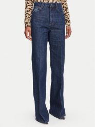 Marella Jeansy 2623186024200 Granatowy Wide Leg. Niebieskie jeansy Marella, bez wzorów. Za 879.99 zł.