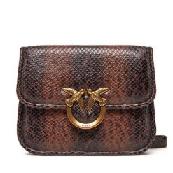 Torebka PINKO. Brązowe listonoszki Pinko, bez wzorów, bez dodatków. Za 1,159.00 zł.