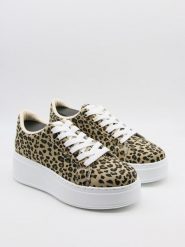 Bellucci Sneakersy w kolorze karmelowo-czarnym rozmiar: 40. Brązowe trampki Bellucci, bez wzorów, bez zapięcia. Za 117.99 zł.