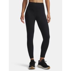 Legginsy damskie Under Armour Motion Mesh Ankle. Czarne legginsy Under Armour, bez wzorów, z meshu. Za 169.99 zł.