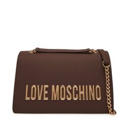 Torebka LOVE MOSCHINO. Brązowe torebki klasyczne Love Moschino, bez wzorów, bez dodatków. Za 949.99 zł.