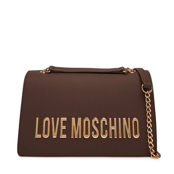 Torebka LOVE MOSCHINO. Brązowe torebki klasyczne Love Moschino, bez wzorów, bez dodatków. Za 729.99 zł.