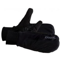 Rękawice Craft core insulate mitten. Czarne rękawiczki Craft, bez wzorów, z polaru. Za 207.50 zł.