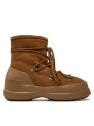 Moon Boot Śniegowce Luna Boot Suede 80D2480030 Brązowy. Brązowe trapery i śniegowce Moon Boot, ze skóry. Za 1,049.00 zł.