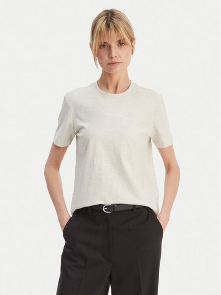 Calvin Klein T-Shirt LV044C905G Szary Regular Fit. Szare t-shirty Calvin Klein, m, bez wzorów, z bawełny, bez kołnierzyka, bez ramiączek. Za 115.99 zł.