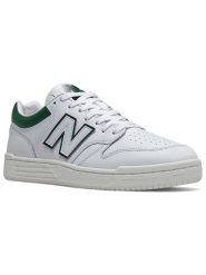 New Balance Skórzane sneakersy "480" w kolorze białym rozmiar: 41,5. Białe trampki New Balance, bez wzorów, bez zapięcia. Za 281.10 zł.