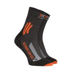 Skarpety trekkingowe X-Socks Trek Outdoor Low Cut 4.0. Szare skarpety X Socks, bez wzorów. Za 91.99 zł.