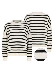 Sublevel Sweter w kolorze kremowym rozmiar: XS. Brązowe swetry Sublevel, xs, bez wzorów, bez ramiączek. Za 113.99 zł.