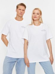 Converse T-Shirt Gf Retro Chuck Graphic Tee 2 10025913-A01 Biały Regular Fit. Białe t-shirty Converse, m, bez wzorów, z bawełny, bez kołnierzyka, bez ramiączek. Za 89.99 zł.