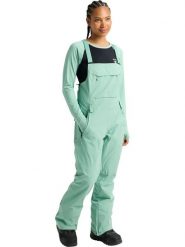 Burton Spodnie narciarskie "Reserve 2L Stretch Slim" w kolorze miętowym rozmiar: M. Zielone spodnie dresowe Burton, l, bez wzorów. Za 634.95 zł.