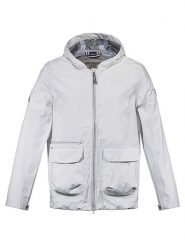 DOLOMITE Kurtka funkcyjna "Karakorum" w kolorze białym rozmiar: M. Białe kurtki sportowe Dolomite, m, bez wzorów, z materiału, bez kaptura, outdoorowe. Za 293.45 zł.