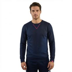 Bluza damska NEBI niebieska. Czerwone bluzy LEGEA, s, bez wzorów, z bawełny, bez kaptura. Za 72.00 zł.