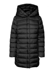 Vero Moda Płaszcz pikowany "Carmen" w kolorze czarnym rozmiar: S. Czarne płaszcze Vero Moda, s, bez wzorów, bez kaptura. Za 96.60 zł.