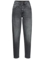 Camel Active Dżinsy - Mom fit - w kolorze antracytowym rozmiar: W29/L30. Czarne jeansy Camel Active, l, z aplikacjami, z podwyższonym stanem. Za 205.93 zł.