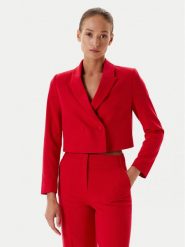 Tatuum Marynarka Renetakia T2508.025 Czerwony Slim Fit. Czerwone marynarki i żakiety Tatuum, bez wzorów, z syntetyku. Za 398.99 zł.