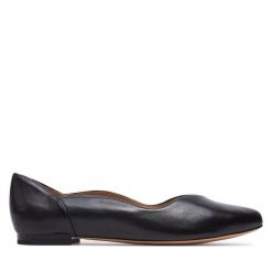Baleriny Caprice. Czarne baleriny Caprice, bez wzorów, bez obcasa. Za 209.99 zł.