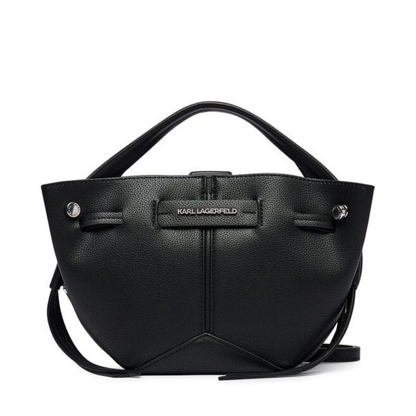 Torebka KARL LAGERFELD. Czarne torebki klasyczne KARL LAGERFELD, bez wzorów, bez dodatków. Za 649.99 zł.