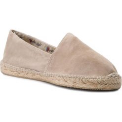 Espadryle ESPADRILLES - Alparga.3C 20305-21773-1 Ante Kangaroo. Szare espadryle Espadrilles, bez wzorów, z materiału, bez obcasa, bez zapięcia. W wyprzedaży za 159.00 zł.