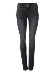 Heine Dżinsy - Skinny fit - w kolorze czarnym rozmiar: 40. Czarne jeansy Heine, bez wzorów. Za 105.63 zł.