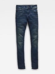 G-Star Dżinsy - Skinny fit - w kolorze niebieskim rozmiar: W29/L32. Niebieskie jeansy G-Star, l, z aplikacjami. Za 224.52 zł.