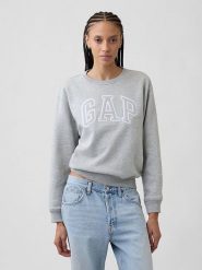 GAP Bluza w kolorze szarym rozmiar: M. Szare bluzy GAP, m, bez wzorów, bez kaptura. Za 106.38 zł.