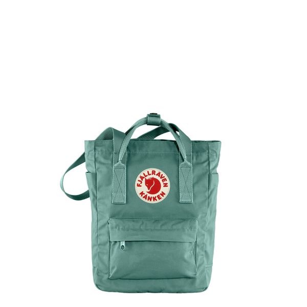 Plecak miejski Fjallraven Kanken Totepack Mini - frost green. Zielone plecaki Fjällräven, bez wzorów. Za 356.99 zł.