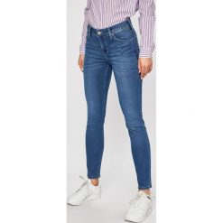 Lee - Jeansy Scarlett. Niebieskie jeansy Lee, l, bez wzorów. Za 299.90 zł.