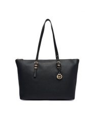 MICHAEL Michael Kors Torebka 30T6GQNT7L Czarny. Czarne shopper MICHAEL Michael Kors, bez wzorów, ze skóry, bez dodatków. Za 1,239.00 zł.
