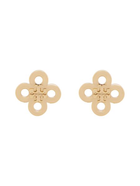 Tory Burch Kolczyki Forget Me Not Clover Stud 184409 Złoty. Żółte kolczyki Tory Burch, złote. Za 544.99 zł.