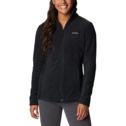 Bluza turystyczna damskie Basin Trail III Full Zip. Czarne bluzy sportowe Columbia, na zimę, l, bez wzorów, z polaru, bez kaptura. Za 259.00 zł.