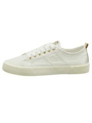 GANT Footwear Sneakersy "Zoewill" w kolorze kremowym rozmiar: 38. Brązowe trampki GANT Footwear, bez wzorów, bez zapięcia. Za 166.88 zł.