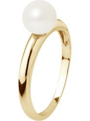 Pearl Addict Złoty pierścionek z perłą rozmiar: 56. Białe pierścionki Pearl Addict, z perłą, złote. Za 770.51 zł.