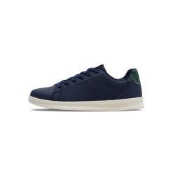 Sneakersy Hummel Court Line Sn. Niebieskie obuwie sportowe Hummel, bez zapięcia. Za 220.00 zł.