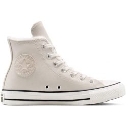 Buty sportowe Converse Chuck Taylor All Star Cozy Suede. Brązowe obuwie sportowe Converse, z zamszu, bez zapięcia. Za 490.00 zł.