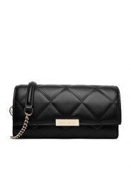 Nine West Torebka CEO-MONTANA-LDA7800A Czarny. Czarne torebki klasyczne Nine West, bez wzorów, z materiału, bez dodatków. Za 179.99 zł.