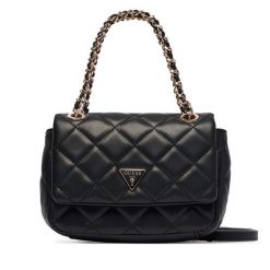 Torebka Guess. Czarne torebki klasyczne Guess, z aplikacjami, bez dodatków. Za 494.99 zł.
