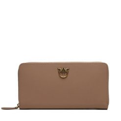 Portfel PINKO. Brązowe portfele Pinko, bez wzorów. Za 449.99 zł.