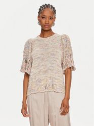 Munthe Sweter Ovacik 242161524272 Kolorowy Regular Fit. Swetry Munthe, bez wzorów, z bawełny, bez ramiączek. Za 459.99 zł.