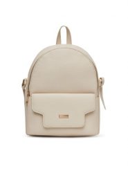 DeeZee Plecak H240041 Beżowy. Brązowe plecaki DeeZee, bez wzorów, z materiału. Za 169.99 zł.