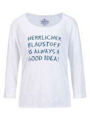 Herrlicher Koszulka w kolorze białym rozmiar: M. Białe bluzki Herrlicher, m, bez wzorów, z bawełny, bez kołnierzyka, bez ramiączek. Za 104.99 zł.